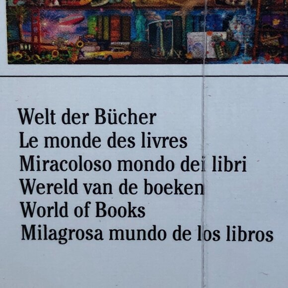 New sealed Ravensburger 2000pcs Puzzle-World of Books| Adult Puzzles - Picture 13 of 15